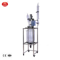 Explosion Proof Chemical 50L Jacketed Glass Reactor For Lab